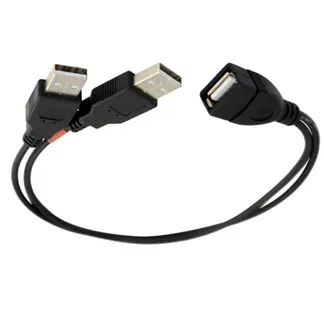 ALLNET USB 2.0 Typ A female -> 2x USB Typ A Male Daten Power Kabel ALLNET USB 2.0 Typ A female -> 2x USB Typ A Male Daten Power Kabel