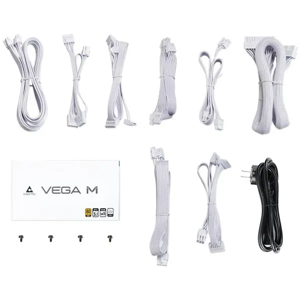 Chieftec Vega M White PPG-1000-CW Netzteil 1000W – Bild 6