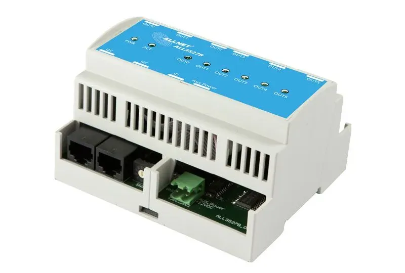 ALLNET MSR IO ALL3527B HUT / 6fach 250V/16A Relais Ausgang I2C ALLNET MSR IO ALL3527B HUT / 6fach 250V/16A Relais Ausgang I2C