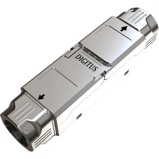 Professional Cat.6a Kupplung für Feldanwendungen, 500 MHz, 10GBase-T Professional Cat.6a Kupplung für Feldanwendungen, 500 MHz, 10GBase-T