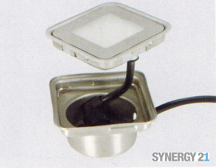 Synergy 21 Bodeneinbaustrahler ARGOS quadratisch in-G IP67 ww – Bild 5