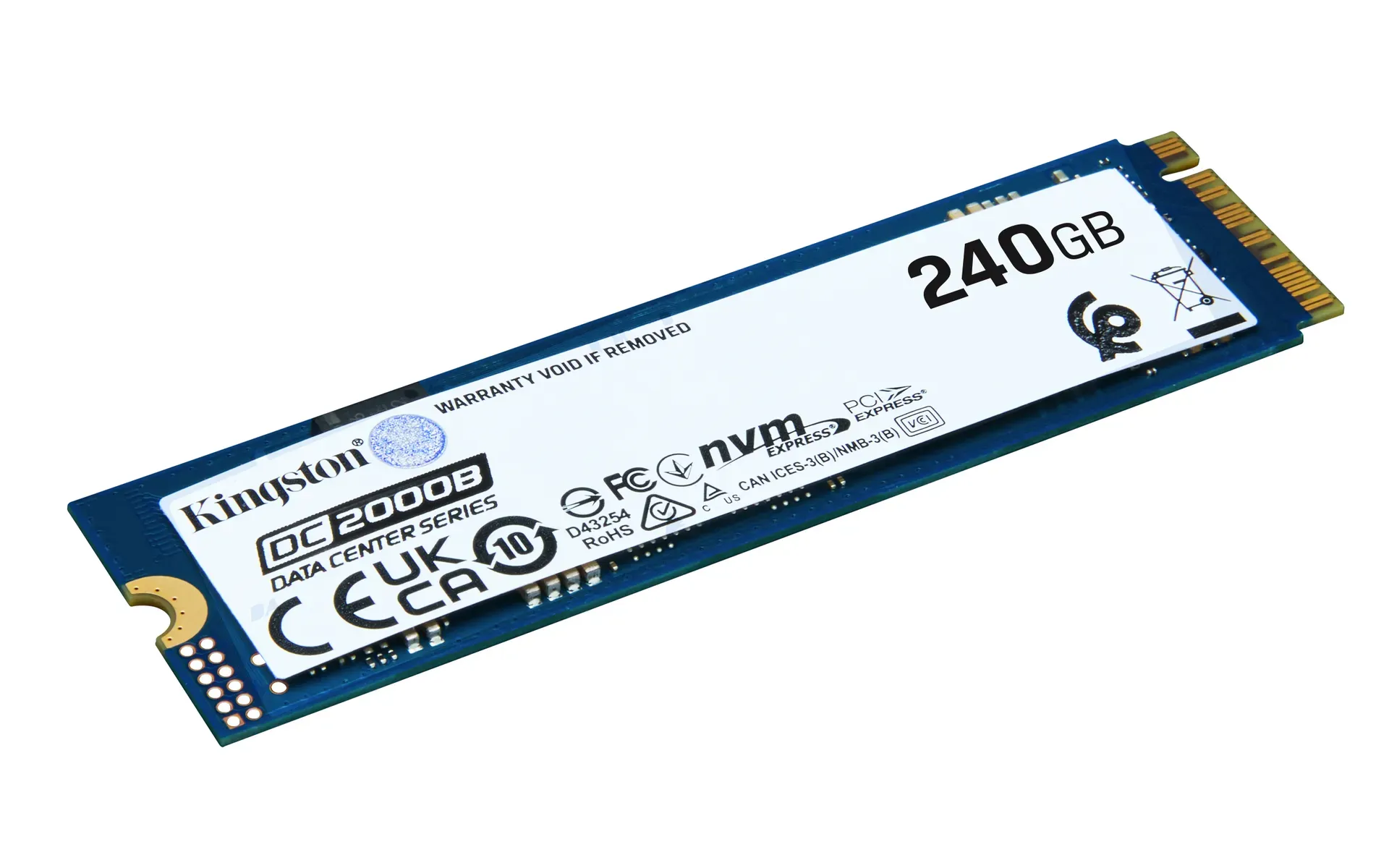 Kingston Technology 240G DC2000B PCIe 4.0 M.2 2280 Enterprise SSD Kingston Technology 240G DC2000B PCIe 4.0 M.2 2280 Enterprise SSD