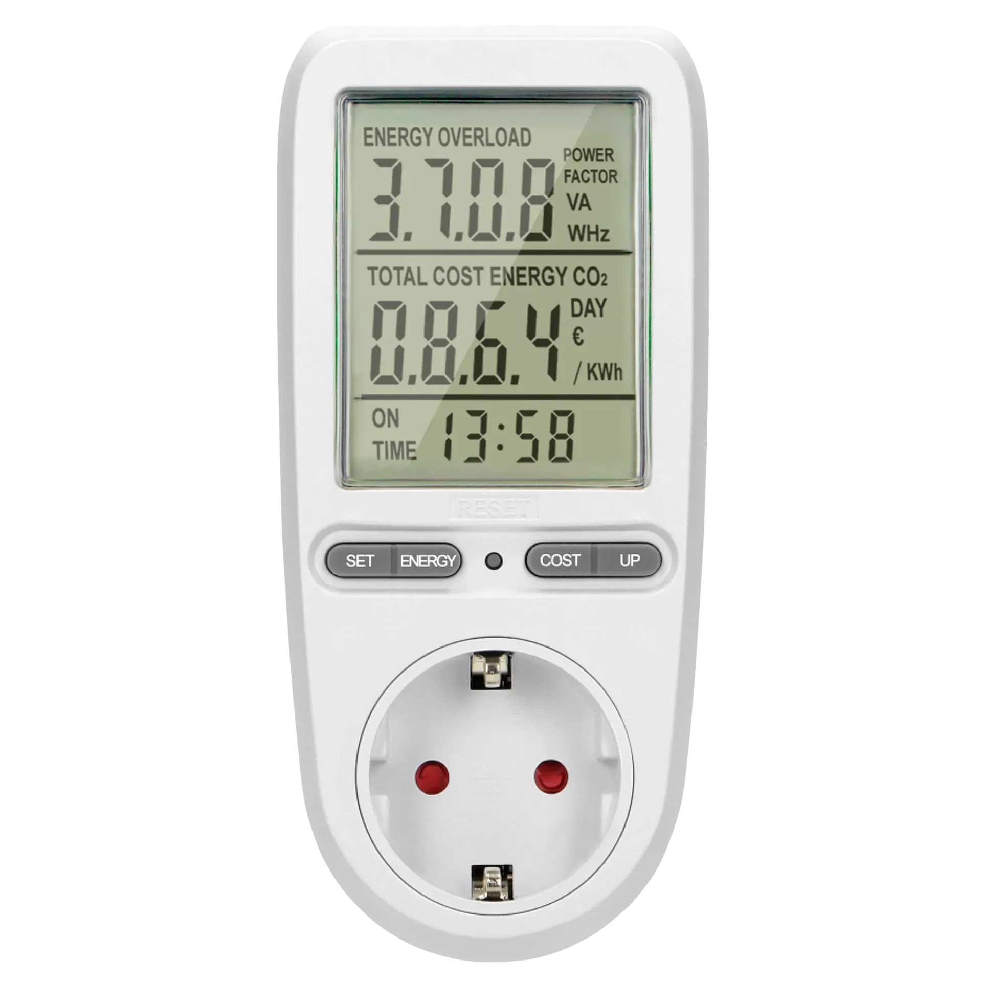 Energiekosten-Messgerät mit LCD-Display, max. 3.680W – Bild 3