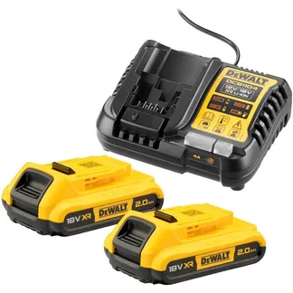 Starter-Set Akku-Kit DCB1104D2, 18Volt, Ladegerät Starter-Set Akku-Kit DCB1104D2, 18Volt, Ladegerät