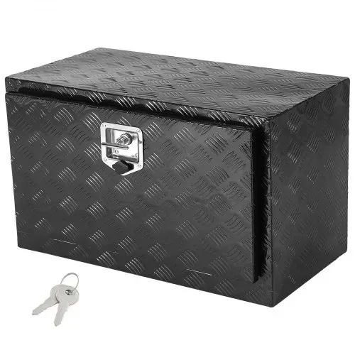 VEVOR Truckbox Werkzeugbox, Unterboden-Anhängerbox, Werkzeugkasten 914 x 356 x 406 mm Pickup-Aufbewahrungsbox, Aluminiumlegierung, 40 kg belastbarer Werkzeugkasten, abschließbare Aufbewahrungsbox VEVOR Truckbox Werkzeugbox, Unterboden-Anhängerbox, Werkzeugkasten 914 x 356 x 406 mm Pickup-Aufbewahrungsbox, Aluminiumlegierung, 40 kg belastbarer Werkzeugkasten, abschließbare Aufbewahrungsbox