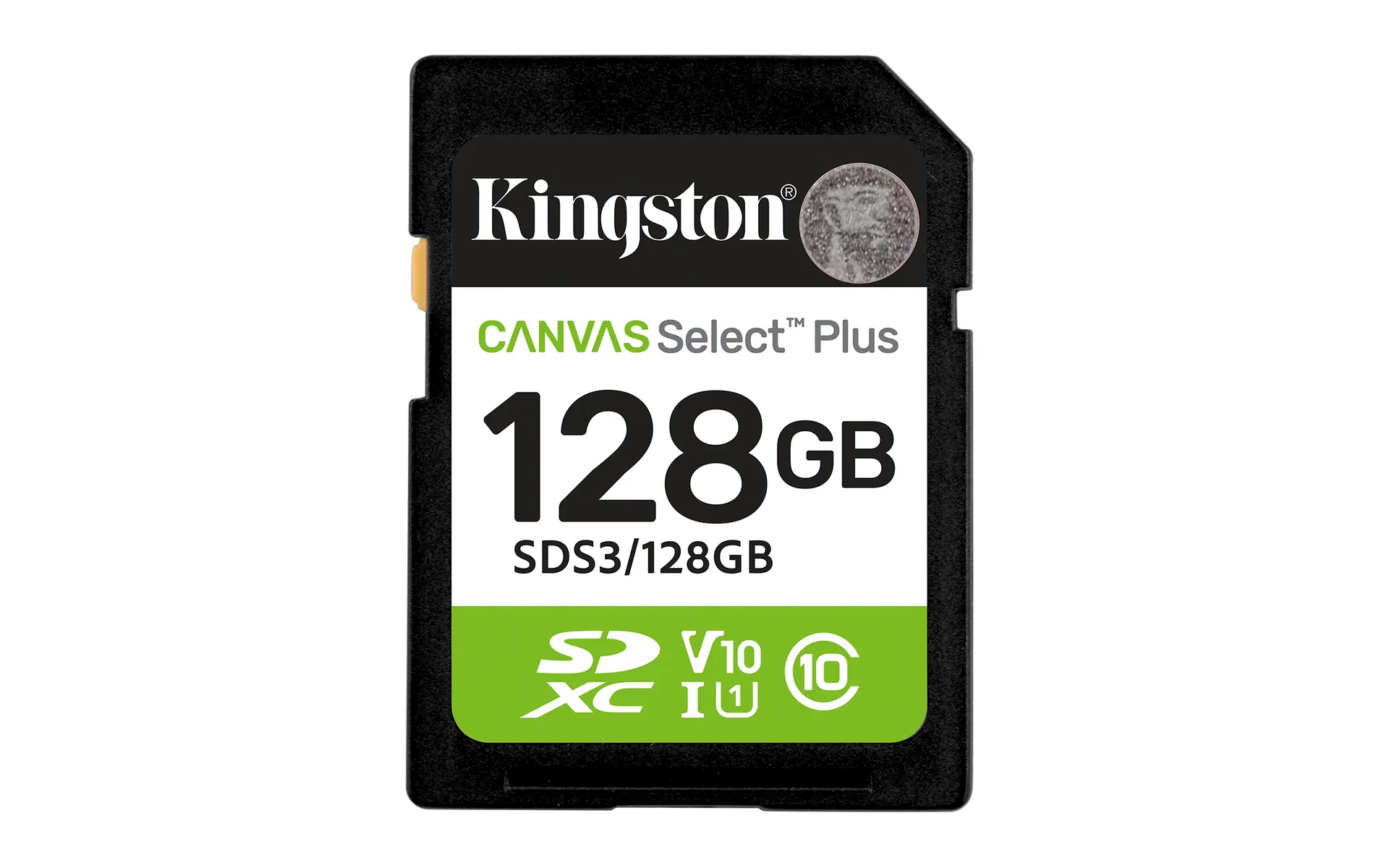 Kingston Technology 128GB SDXC Canvas Select Plus Gen3 150MB/s C10 UHS-I U1 V10 Kingston Technology 128GB SDXC Canvas Select Plus Gen3 150MB/s C10 UHS-I U1 V10