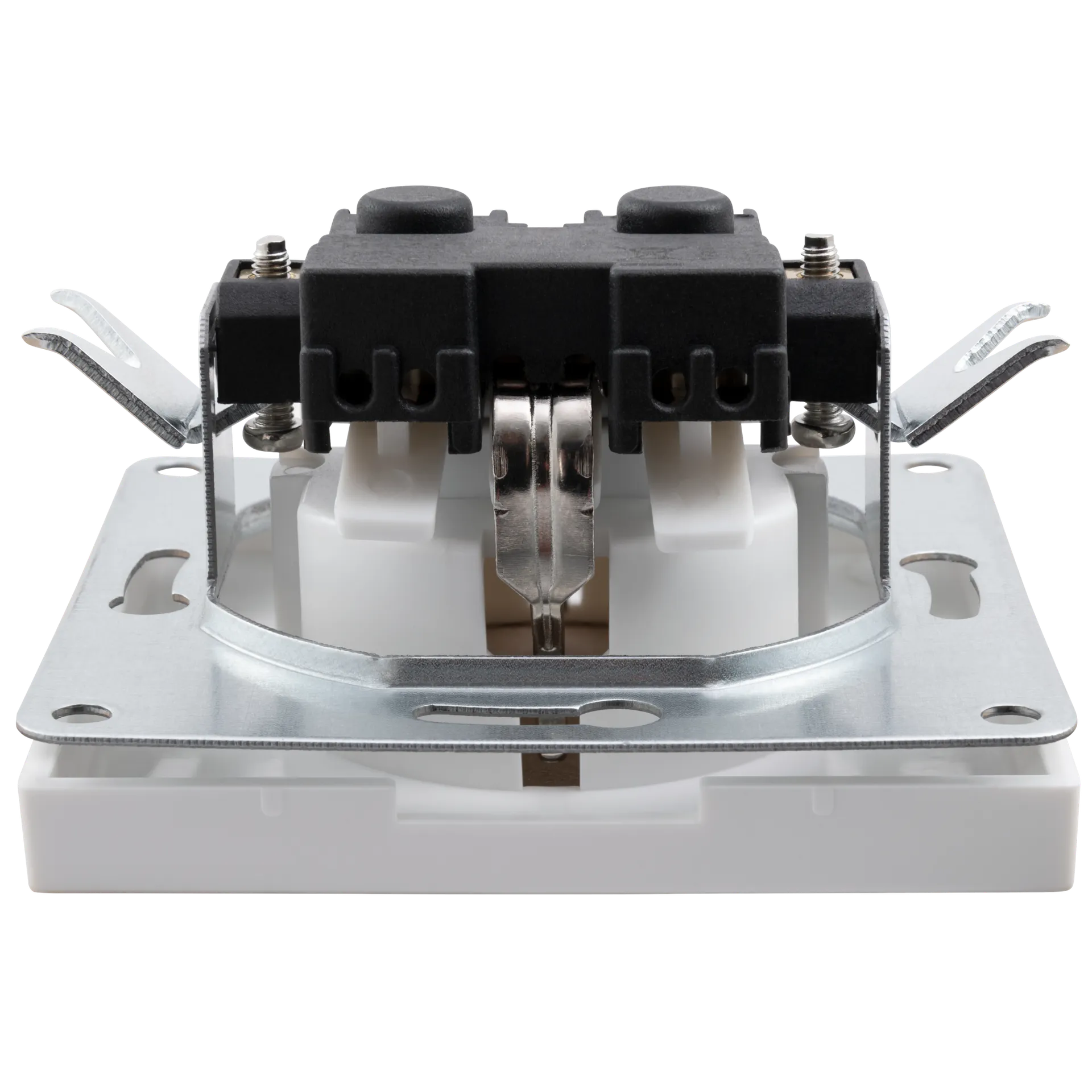 Schutzkontakt-Steckdose McPower ''Shallow'' 250V~/16A, Einsteckschutz, 18er-Pack, Steckanschluss – Bild 4