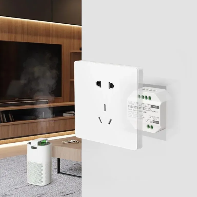 MiBoxer WL-SW1 LED Wifi Smart Plug 16A mit Messfunktion WiFi+2,4G – Bild 4
