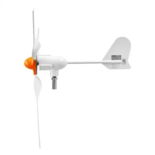 VEVOR 1200W 24V Horizontale Windkraftanlage mit Wind- & Solar-Hybridregler, 3 Rotorblätter, 3-Phasen-Wechselstrom, IP67 & Überladeschutz, MPPT- & PWM-Hybridregler, Windturbine für Wohnhaus RV & Marine – Bild 9