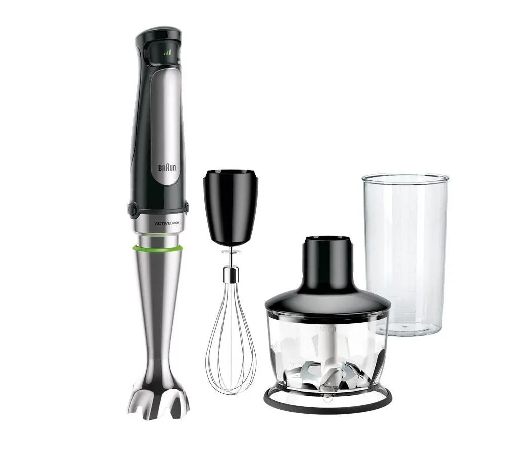 Braun MQ 7035X 0,6 l Pürierstab 1000 W Schwarz, Satinierter Stahl – Bild 2