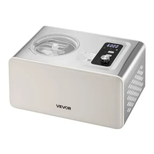 VEVOR automatische Eismaschine 2 QT mit eingebautem Kompressor (150 W) kein Vorgefrieren, Ice Cream Maker mit 3 Modi, elektrischer Eismaschine Frozen Sorbet Maker für die Küche zu Hause – Bild 9