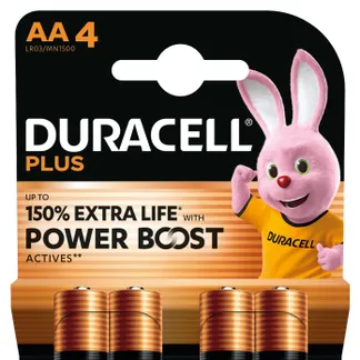 Duracell Plus Einwegbatterie AA Alkali Duracell Plus Einwegbatterie AA Alkali