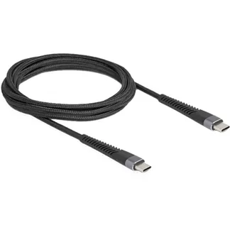 USB 2.0 Kabel, USB-C Stecker > USB-C Stecker mit verlängertem Knickschutz USB 2.0 Kabel, USB-C Stecker > USB-C Stecker mit verlängertem Knickschutz