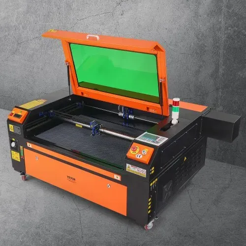 VEVOR 100W CO2-Lasergravierer, 600x900mm, 500mm/s Laserschneidmaschine mit 2-Wege-Pass-Air-Assist, kompatibel mit LightBurn, CorelDRAW, AutoCAD, Windows, Mac OS, Linux, für Holz, Acryl, Stoff – Bild 7