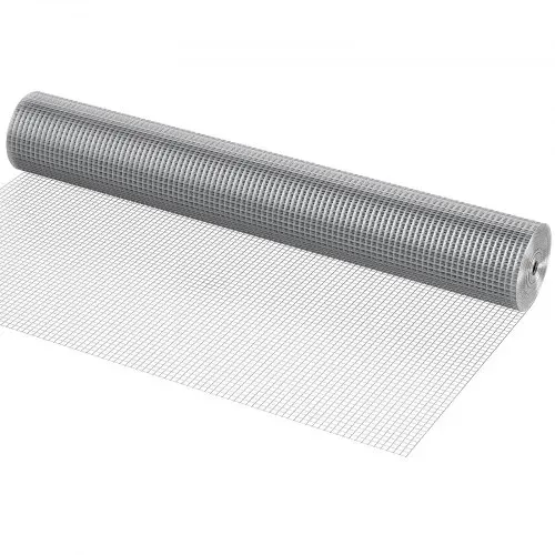 VEVOR Drahtgeflecht, 1220 mm x 15,24 m, Volierendraht, 19 Gauge, feuerverzinkte Maschendrahtrolle, Maschendrahtzaun, Maschendraht für Kaninchenkäfige, Garten, kleine Nagetiere – Bild 9