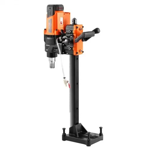 VEVOR Kernbohrmaschine Diamantkernbohrgerät mit Bohrdurchmesser 2-20 cm mit Ständer und Kernbohrer, 3000 W robuster Beton-Kernbohrer, Nass- und Trockenanwendung für Beton Ziegel – Bild 9
