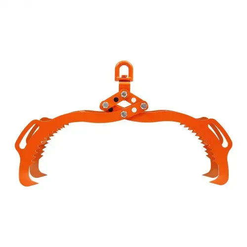 VEVOR Forstzange 812-914 mm, Hebezange mit 4 Krallen, drehbare Holzzange aus Stahl, Schleppzange Tragfähigkeit 1500 kg, gezahntes Klauendesign, Holzgreifer, Packzange, Hakenzange für LKWs, Karren – Bild 9