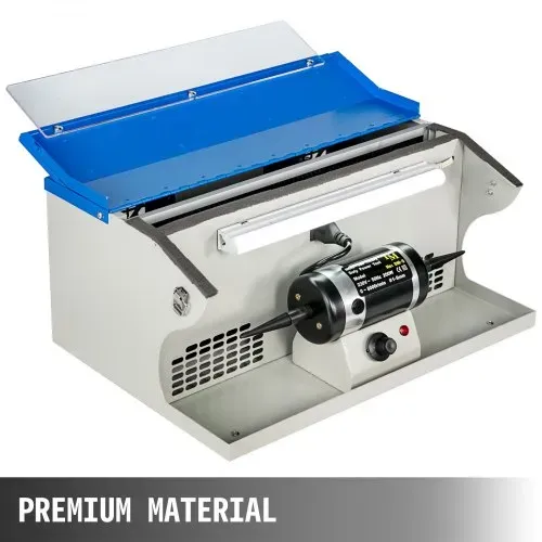 VEVOR Schmuckpoliermaschine 200W Jewelry Buffer Polishing Machine Schmuckpolierpuffer Poliermaschine Schmuckschleifer für die Herstellung und Wartung von Schmuck VEVOR Schmuckpoliermaschine 200W Jewelry Buffer Polishing Machine Schmuckpolierpuffer Poliermaschine Schmuckschleifer für die Herstellung und Wartung von Schmuck