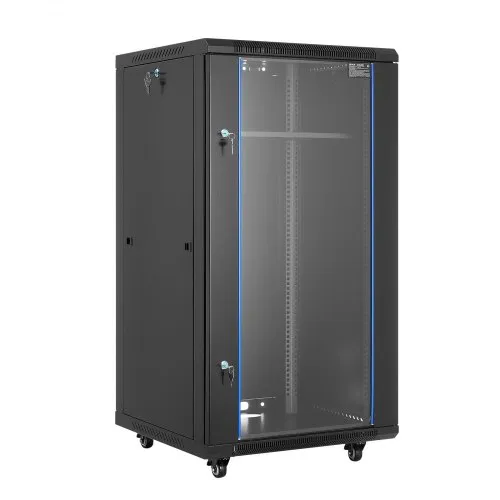 VEVOR 22U Netzwerkschrank, 600 mm Tiefe, 136 kg max. Tragkraft, Serverschrank-Rack-Gehäuse mit abschließbarer Tür aus gehärtetem Glas, Seitenwänden, Server-Rack für IT-Ausrüstung, A/V-Geräte VEVOR 22U Netzwerkschrank, 600 mm Tiefe, 136 kg max. Tragkraft, Serverschrank-Rack-Gehäuse mit abschließbarer Tür aus gehärtetem Glas, Seitenwänden, Server-Rack für IT-Ausrüstung, A/V-Geräte
