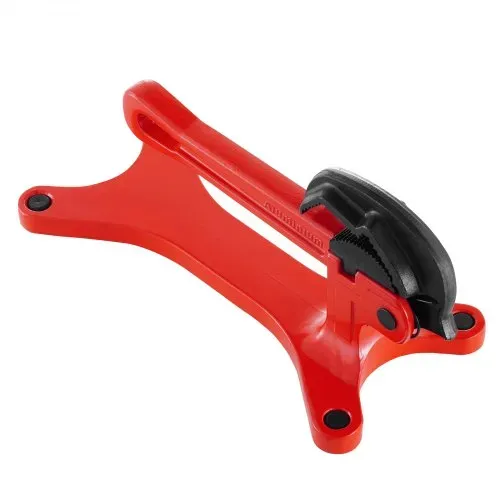 VEVOR Tragbarer Rohrschraubstock, Schraubstock aus Aluminium mit einer Spannkapazität von 3,175 bis 38,1mm, ideal für die Installation, Reparatur und Wartung von Rohrleitungen vor Ort – Bild 10