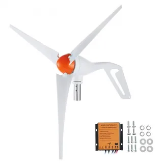 VEVOR 500 W Windkraftanlage 12 V Windgenerator 3-Blatt-Windkraftgenerator mit MPPT-Regler einstellbare Windrichtung und 2,5 m/s Startwindgeschwindigkeit geeignet für Zuhause Bauernhof Wohnmobile Boote VEVOR 500 W Windkraftanlage 12 V Windgenerator 3-Blatt-Windkraftgenerator mit MPPT-Regler einstellbare Windrichtung und 2,5 m/s Startwindgeschwindigkeit geeignet für Zuhause Bauernhof Wohnmobile Boote