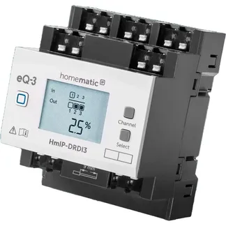 Dimmaktor für Hutschienenmontage – 3-fach (HmIP-DRDI3), Dimmer Dimmaktor für Hutschienenmontage – 3-fach (HmIP-DRDI3), Dimmer