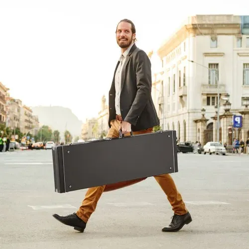 VEVOR Gitarrenkoffer Hartschalenkoffer für Bassgitarre Case 122cm / 48,03 inch Abschließbar – Bild 7