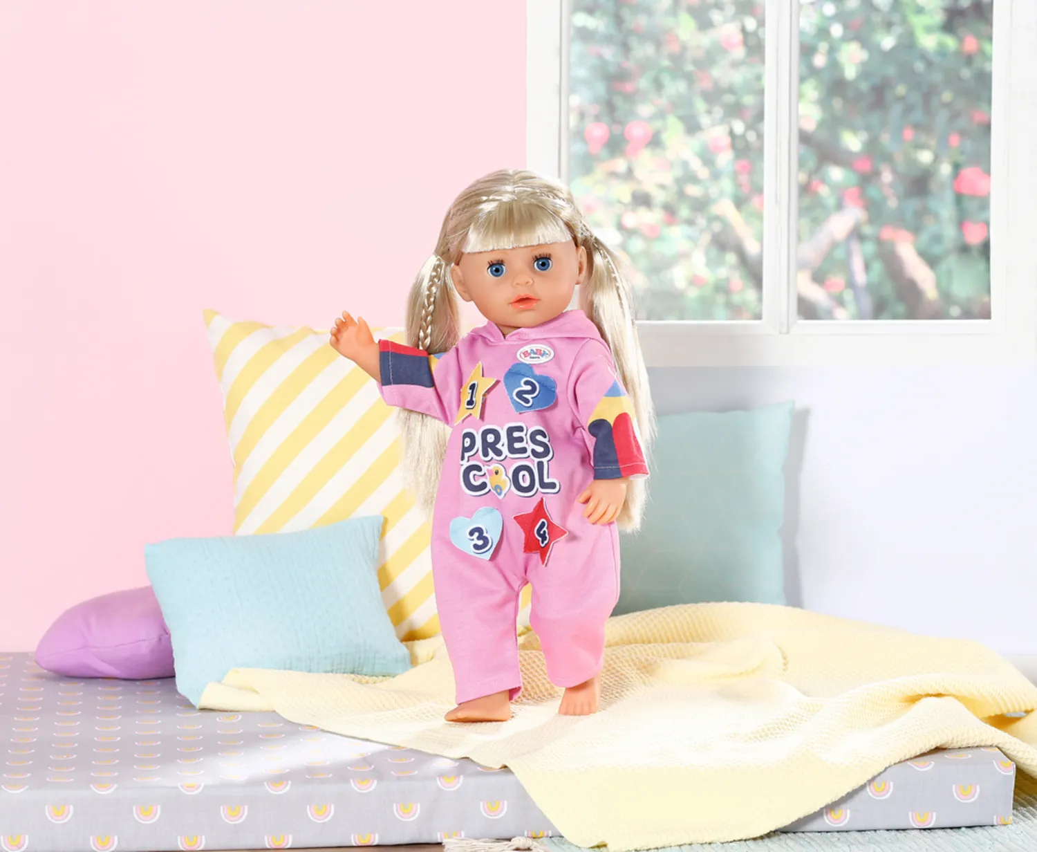 BABY born Kindergarten Romper+Badges Puppen-Strampler – Bild 7