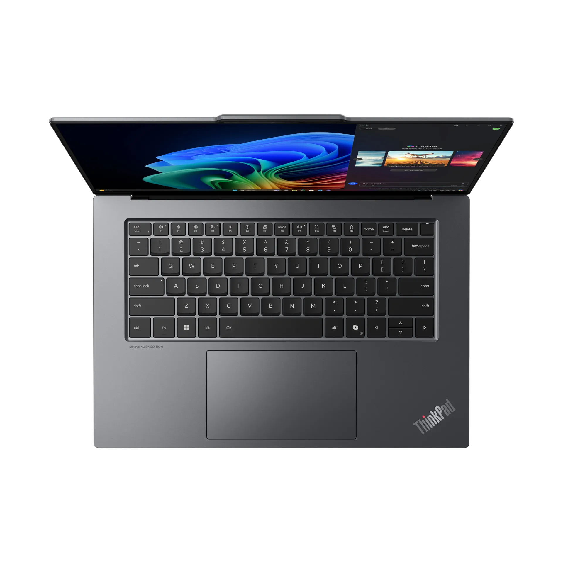 Lenovo ThinkPad X9-15 Gen 1 Copilot+ PC Intel Core Ultra 7 258V Laptop 38,9 cm (15.3") Touchscreen 2.8K 32 GB LPDDR5x-SDRAM 1 TB SSD Wi-Fi 7 (802.11be) Windows 11 Pro Deutsch Grau – Bild 6