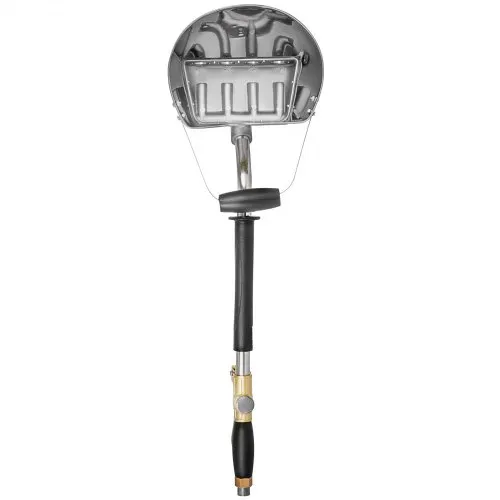 VEVOR Putzwerfer 4 Jet, 4,6 lb Berufswand Mörser Sprüher, Sprühpistole 35 x 20 x 25 cm, Silber Stuck-Sprühpistole 2,1 kg, für Wände Decken Zement Mörtel Sprühmaschine – Bild 10