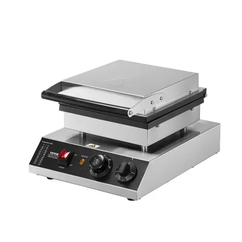 VEVOR Mini-Pfannkuchenmaker kommerzielle Dutch Mini Pfannkuchen Maschine, 25 Stk., 43 mm Durchmesser, Dorayaki-Backmaschine, 1700 W, Temperatur- und Zeitregelung, in Küchen, Cafés und Restaurants – Bild 9