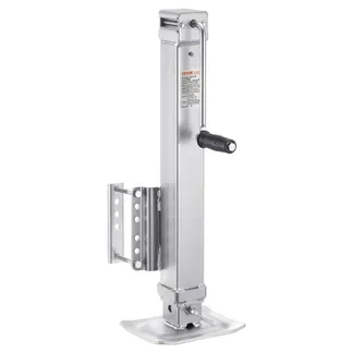 VEVOR Anhängerheber, 3628 kg statische Tragkraft, Hochleistungs-Ausdrehstütze, 195-1005mm Abstellstütze mit Griff für Wohnwagenanhänger, Pferdeanhänger, Nutzanhänger und Yachtanhänger VEVOR Anhängerheber, 3628 kg statische Tragkraft, Hochleistungs-Ausdrehstütze, 195-1005mm Abstellstütze mit Griff für Wohnwagenanhänger, Pferdeanhänger, Nutzanhänger und Yachtanhänger