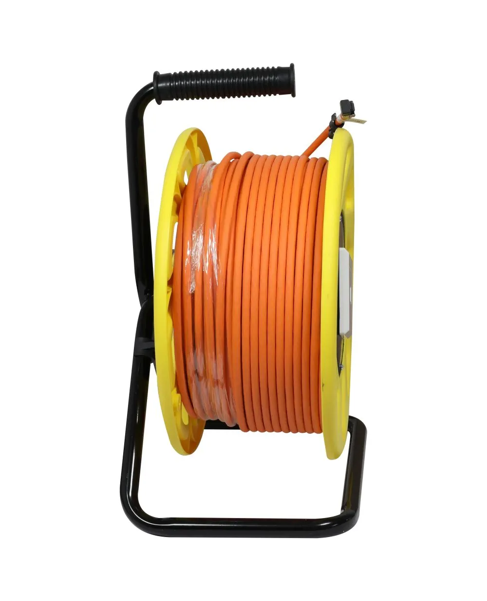 Kabeltrommel, CAT6A, 90m, CAT7A Rohkabel S-STP(S/FTP), mit 1x Buchse/Stecker RJ45(CAT6A), LSZH, Synergy 21 – Bild 2