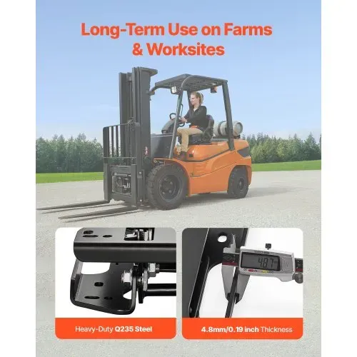 VEVOR Sitzfederungssatz 460x325x70 mm, universelle Luftfederung für Zero-Turn-Rasenmäher, einstellbares Traktor-Sitzfederungssatz, kompatibel mit Gabelstapler- und Bulldozersitz – Bild 4