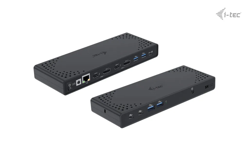 i-tec USB 3.0 / USB-C / Thunderbolt 3 Dual Display Docking Station Gen2 + Power Delivery 100W – Bild 2