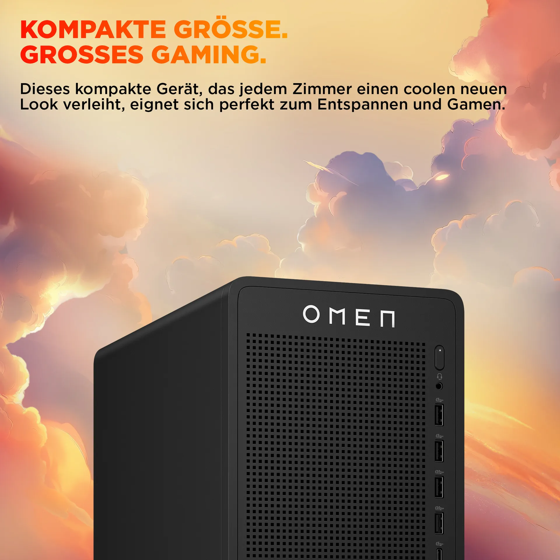 HP OMEN 16L TG03-0186ng AMD Ryzen™ 7 8700F 32 GB DDR5-SDRAM 1 TB SSD NVIDIA GeForce RTX 5060 Ti FreeDOS Tower PC AI PC Schwarz – Bild 5