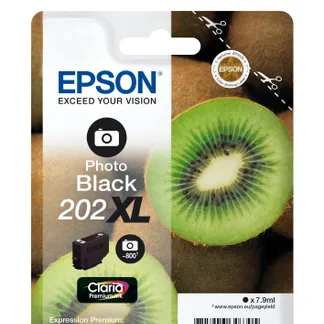 Epson Kiwi Singlepack Photo Black 202XL Claria Premium Ink Epson Kiwi Singlepack Photo Black 202XL Claria Premium Ink