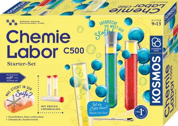 Kosmos Chemielabor C500 Starter-Set Kosmos Chemielabor C500 Starter-Set