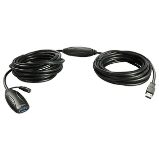 Lindy 43099 USB Kabel USB 3.2 Gen 1 (3.1 Gen 1) 15 m USB A Schwarz Lindy 43099 USB Kabel USB 3.2 Gen 1 (3.1 Gen 1) 15 m USB A Schwarz