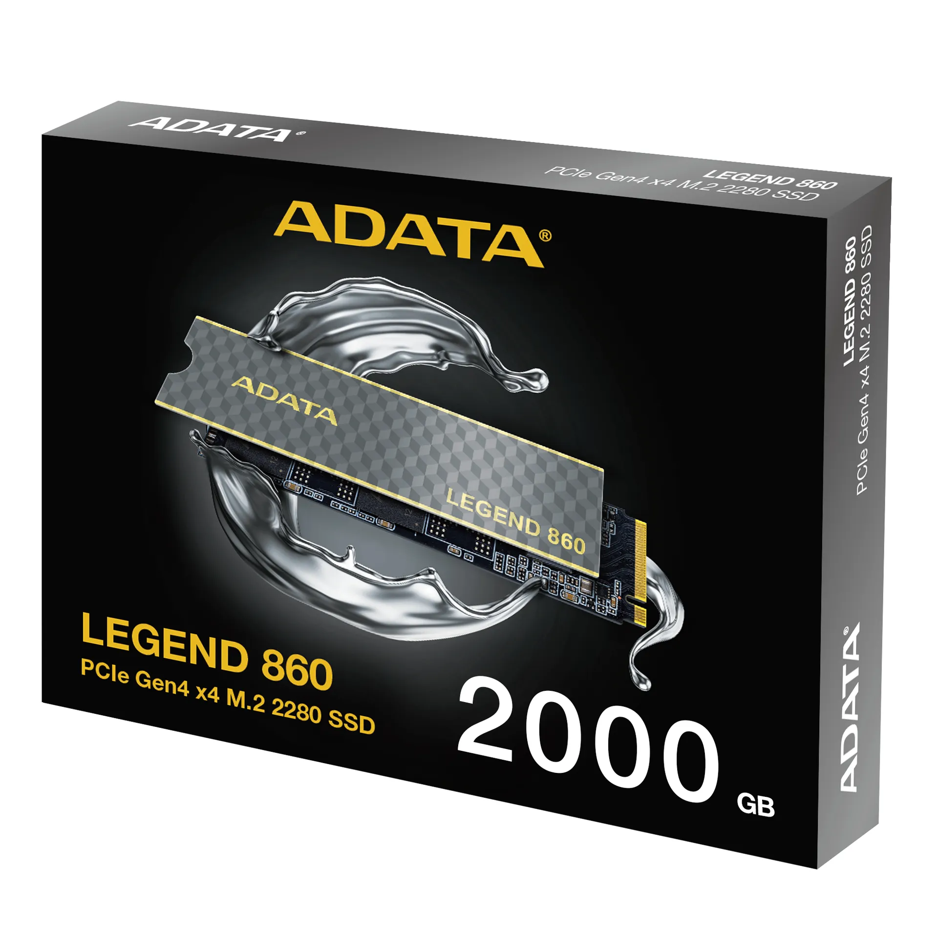 ADATA LEGEND 860 SLEG-860-2000GCS Internes Solid State Drive 2 TB M.2 PCI Express 4.0 NVMe 3D NAND – Bild 7