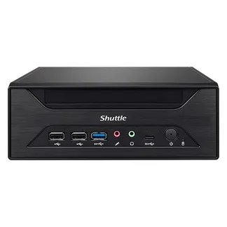 Shuttle XPC slim Barebone XH610 – S1700, Intel H610, 1xDP, 1xHDMI, 1x VGA, 2x COM (RS232), 2x LAN (2.5G and 1G), 1x slim 5.25″, 2x 3.5″, 2x M.2, 24/7 Dauerbetrieb Shuttle XPC slim Barebone XH610 – S1700, Intel H610, 1xDP, 1xHDMI, 1x VGA, 2x COM (RS232), 2x LAN (2.5G and 1G), 1x slim 5.25″, 2x 3.5″, 2x M.2, 24/7 Dauerbetrieb