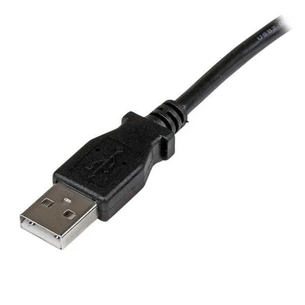 StarTech.com 1m USB 2.0 A auf B Kabel links gewinkelt - St/St – Bild 2