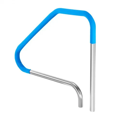 VEVOR Pool Handlauf, 1165 x 42 x 935 mm Griffbogen, Edelstahl (vorgefertigt) für Innen-/Außenpools, Pooleinstieg, rostfreier Haltegriff mit blauer Griffabdeckung & Zubehör für Spas, Einstieghilfe VEVOR Pool Handlauf, 1165 x 42 x 935 mm Griffbogen, Edelstahl (vorgefertigt) für Innen-/Außenpools, Pooleinstieg, rostfreier Haltegriff mit blauer Griffabdeckung & Zubehör für Spas, Einstieghilfe