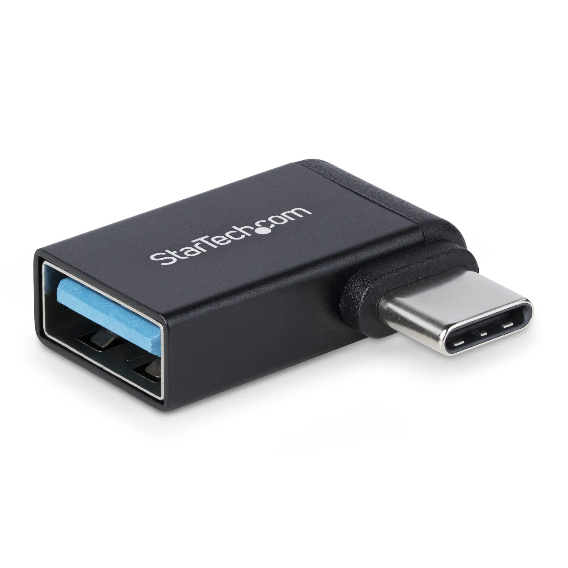 StarTech.com USB-C zu USB-A Adapter, Rechtwinklig, USB 5Gbps, 3A, USB-C Stecker auf USB-A Buchse Konverter, Robustes Metallgehäuse – Thunderbolt-Kompatibel StarTech.com USB-C zu USB-A Adapter, Rechtwinklig, USB 5Gbps, 3A, USB-C Stecker auf USB-A Buchse Konverter, Robustes Metallgehäuse – Thunderbolt-Kompatibel