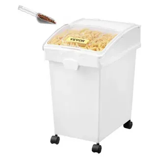 VEVOR Mehl und Reis Behälter Kapazität 15 kg, 3 Stück Aufbewahrungsbox Küche 25 x 35,5 x 43 cm, dreifach Vorratsdosen weiß Speicherung für Getreide und anderen Trockenwaren VEVOR Mehl und Reis Behälter Kapazität 15 kg, 3 Stück Aufbewahrungsbox Küche 25 x 35,5 x 43 cm, dreifach Vorratsdosen weiß Speicherung für Getreide und anderen Trockenwaren