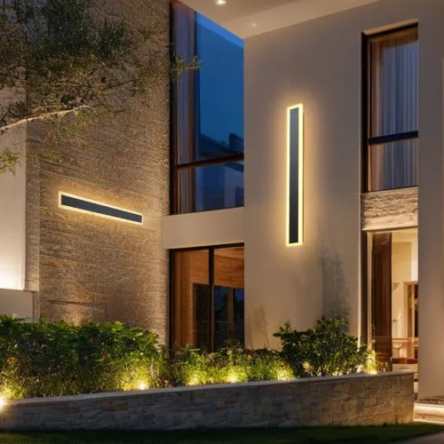 VEVOR Wandleuchten Villa, 2er-Pack, 800 mm lange Streifen, moderne Außenwandleuchten, 3000 K Warmweiß, IP65 wasserdichte, rostfrei, Wand Licht, für Haus, Veranda, Garten, Terrasse, Garage VEVOR Wandleuchten Villa, 2er-Pack, 800 mm lange Streifen, moderne Außenwandleuchten, 3000 K Warmweiß, IP65 wasserdichte, rostfrei, Wand Licht, für Haus, Veranda, Garten, Terrasse, Garage