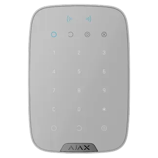AJAX Superior Intrusion Protection • KeyPad Plus Jeweller • Wireless • White AJAX Superior Intrusion Protection • KeyPad Plus Jeweller • Wireless • White