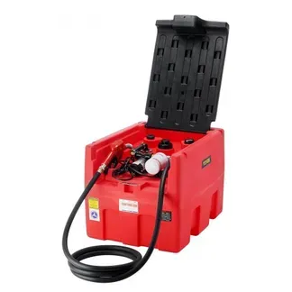 VEVOR Tragbarer Diesel- und Benzintank, 48 Gallonen, 10,6 GPM Durchflussrate, Dieselkraftstofftank mit 12 V elektrischer Transferpumpe, 13,1 Fuß Schlauch, automatische Tankdüse, Transfertank für einfachen Kraftstofftransport, rot VEVOR Tragbarer Diesel- und Benzintank, 48 Gallonen, 10,6 GPM Durchflussrate, Dieselkraftstofftank mit 12 V elektrischer Transferpumpe, 13,1 Fuß Schlauch, automatische Tankdüse, Transfertank für einfachen Kraftstofftransport, rot