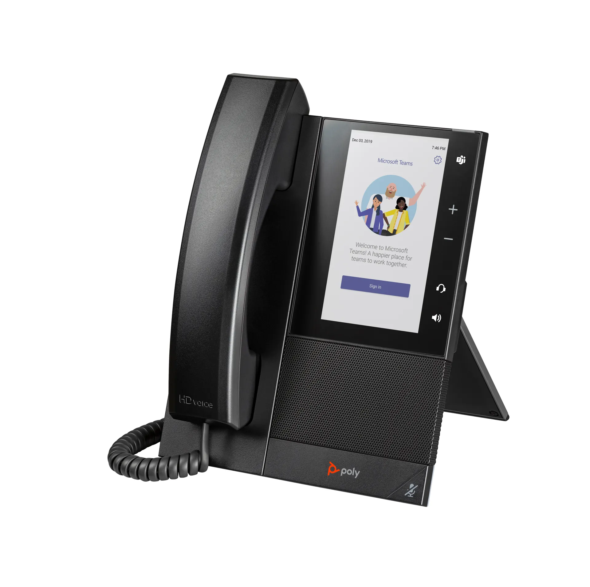 HP Poly CCX 505 Business-Medientelefon für Microsoft Teams und PoE-fähig – Bild 5