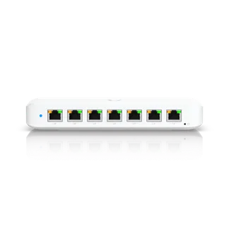 Ubiquiti Switch full managed Layer2 8 Port • 8x GbE • PoE Budget 52W • 7x PoE at • 1x PoE bt In • Desktop • Lüfterlos • UniFi • USW-Ultra-60W Ubiquiti Switch full managed Layer2 8 Port • 8x GbE • PoE Budget 52W • 7x PoE at • 1x PoE bt In • Desktop • Lüfterlos • UniFi • USW-Ultra-60W